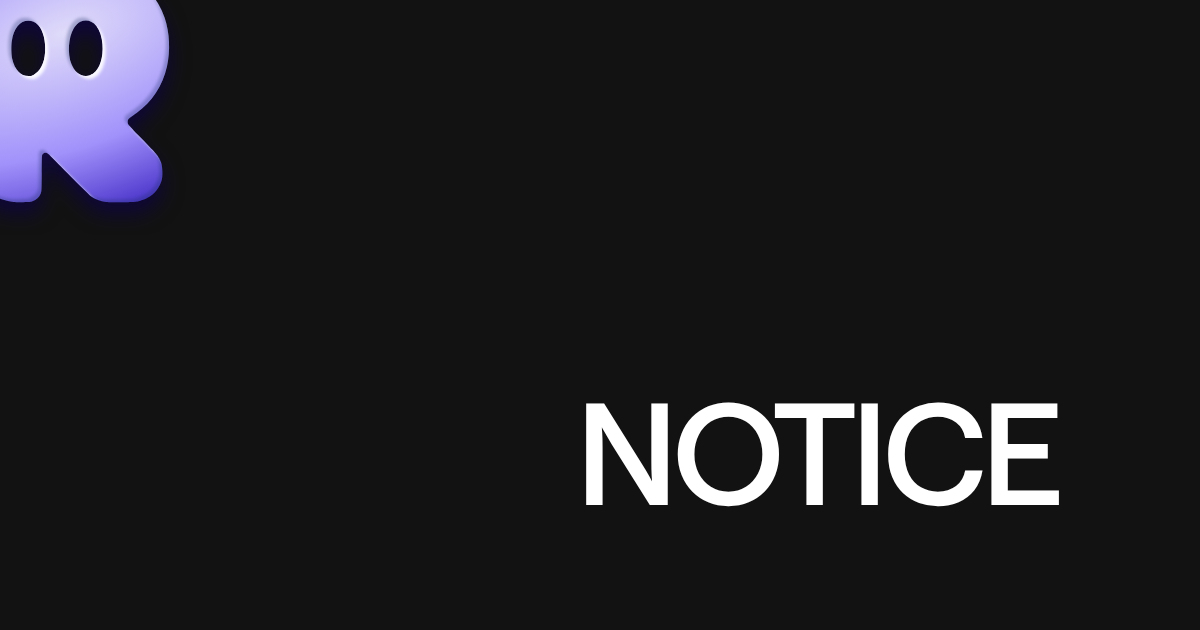 Reicon May Shut Down - A Notice From the Founder